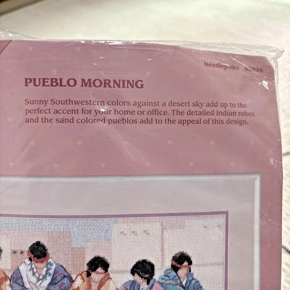 Dimensions From The Heart Pueblo Morning Needlepoint Craft Kit #52036 NEW